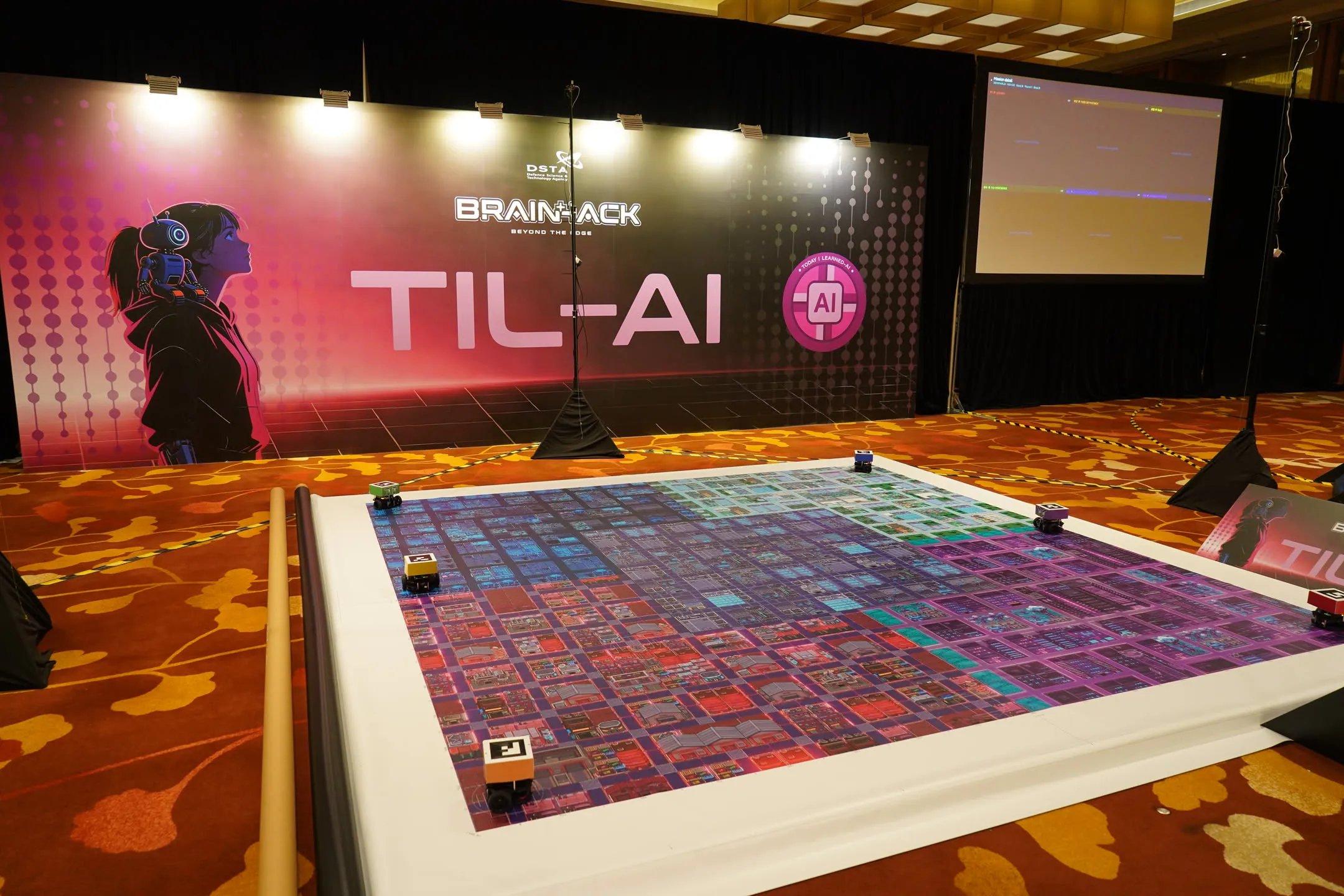 Robots displayed at TIL-AI 2026